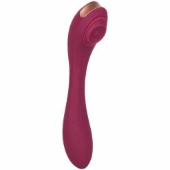 Outlet 🥰 Bondara Tap That Burgundy 15 Function Dual Ended Tapping Vibrator 🌟