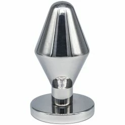 Discount ✔️ Hot Hardware Bottom Heavy Stainless Steel Butt Plug - 348g 🌟