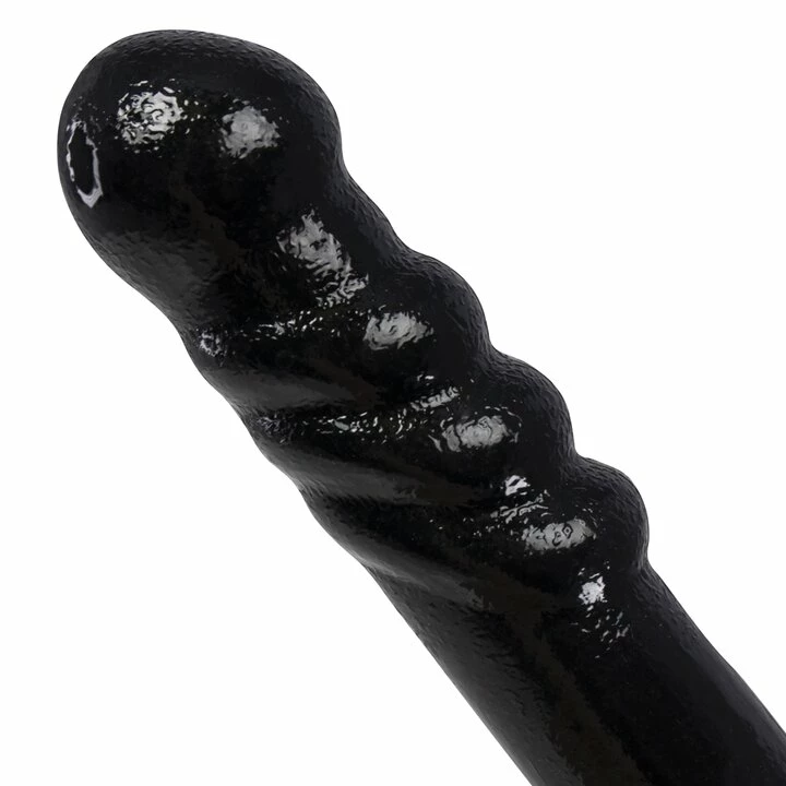 Outlet 😀 Bondara Black Textured Double Sided Dildo - 10 Inch ✨ 5 Outlet 😀 Bondara Black Textured Double Sided Dildo - 10 Inch ✨ - Image 3
