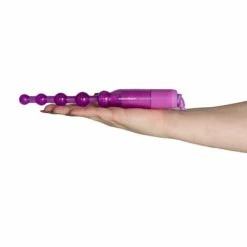 Cheap 😀 Bondara Purple Glitter Vibrating Anal Beads 💯 -Female adult toys Store unnamed file 207