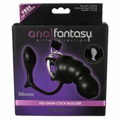 Cheap 😀 Bondara&Sex Anal Fantasy Elite Ass-Gasm Cock Blocker Chastity Device 🤩 -Female adult toys Store unnamed file 281