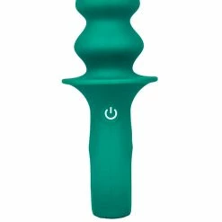 Brand new 🧨 Bondara Green Silicone 12 Function Vibrating Butt Plug - 6.5 Inch 🌟 -Female adult toys Store unnamed file 362