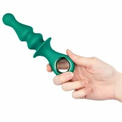 Brand new 🧨 Bondara Green Silicone 12 Function Vibrating Butt Plug - 6.5 Inch 🌟 -Female adult toys Store unnamed file 364