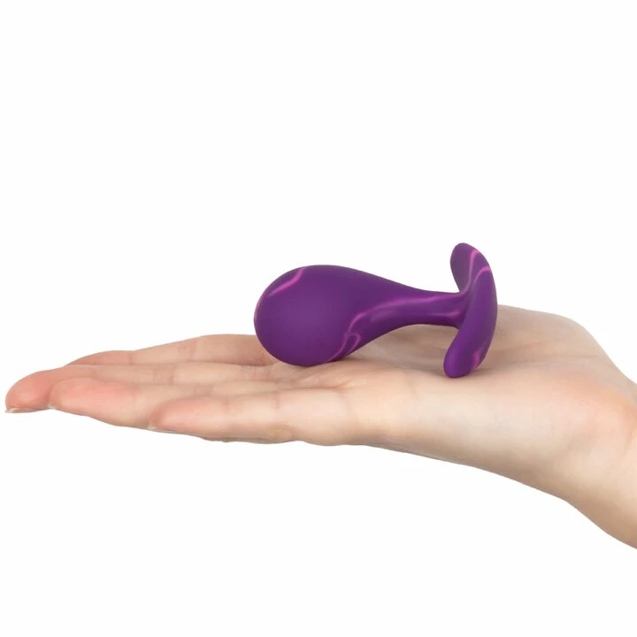 Brand new 👏 Mon Amour Purple Marble Silicone P-Spot Plug - 2.2, 2.5 Or 3 Inch ✨ 6 Brand new 👏 Mon Amour Purple Marble Silicone P-Spot Plug - 2.2, 2.5 Or 3 Inch ✨ - Image 4