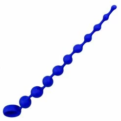 Female adult toys Store 22 Best deal 🎁 Bondara Blue Silicone Anal Beads ? 14 Inch 🌟