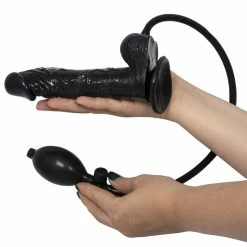Coupon 🔔 Bondara Swell Time Black Realistic Inflatable Dildo - 7 Inch ⭐ -Female adult toys Store unnamed file 472