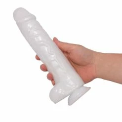 Deals 🌟 Bondara Snow Balls Pearl White Suction Dildo ? 9.5 Inch ✨ -Female adult toys Store unnamed file 563