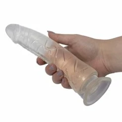 Promo ❤️ Bondara Crystal Clear Jelly Suction Cup Dildo ? 8 Inch 😉 -Female adult toys Store unnamed file 604