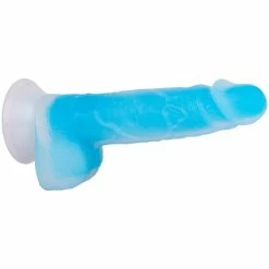 Discount 🔔 Bondara Illumi-Naughty Blue Glow In The Dark Dildo - 8 Inch 💯 -Female adult toys Store unnamed file 611