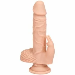 Outlet 👏 Bondara Thrust Force Light Tone 10 Function Rabbit Dildo - 9 Inch 😍