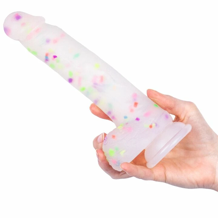 Cheapest 🌟 Bondara Confetti Cannon Glow In The Dark Dildo - 8 Inch 😉 7 Cheapest 🌟 Bondara Confetti Cannon Glow In The Dark Dildo - 8 Inch 😉 - Image 5