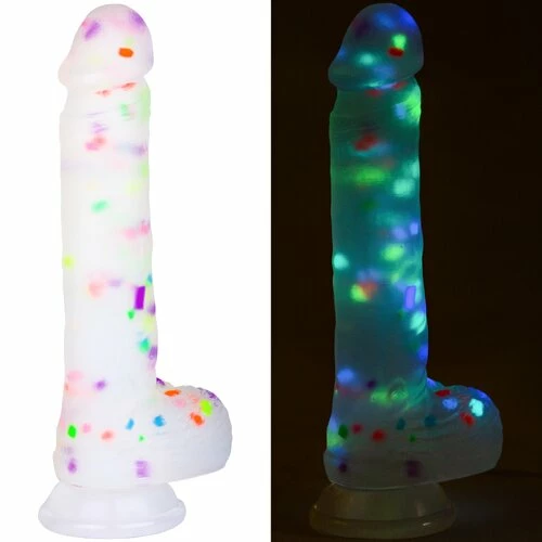 Cheapest 🌟 Bondara Confetti Cannon Glow In The Dark Dildo - 8 Inch 😉 8 Cheapest 🌟 Bondara Confetti Cannon Glow In The Dark Dildo - 8 Inch 😉 - Image 6