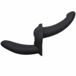 Female adult toys Store 20 Best deal ⭐ Bondara Lady Lumps Black Silicone Double Strapless Strap-On 😉