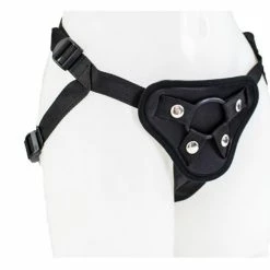 Best Pirce 🧨 Bondara Black Satin Strap-On Harness ⌛