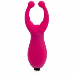 Cheapest ๐ Bondara Lady Luck Pink Silicone Vibrating Nipple And Clit Stim ๐