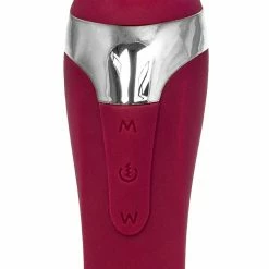 Wholesale 😉 Mon Amour Burgundy 8 Function Wand And G-Spot Vibrator ✔️ -Female adult toys Store unnamed file 771