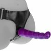 Brand new 🎁 Bondara&Sex Feeling Horny Purple Double Strap-On - 7 Inch ✨