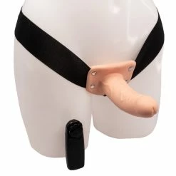 Female adult toys Store 36 Best Pirce 🎁 Bondara&Sex Perfect Light Tone Unisex Vibrating Strap-On - 6 Inch ✔️