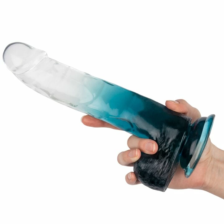 New 🛒 Bondara Blue Ice Realistic Suction Dildo - 10 Inch 🔔 6 New 🛒 Bondara Blue Ice Realistic Suction Dildo - 10 Inch 🔔 - Image 4