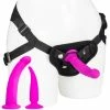 Wholesale ✔️ Bondara Pink Silicone 4 Piece Strap-On Training Set 😉 -Female adult toys Store unnamed file 881