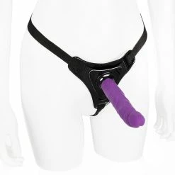 Deals 🎉 Bondara Purple 10 Function Dildo With Strap-On Harness ? 7 Inch ✨