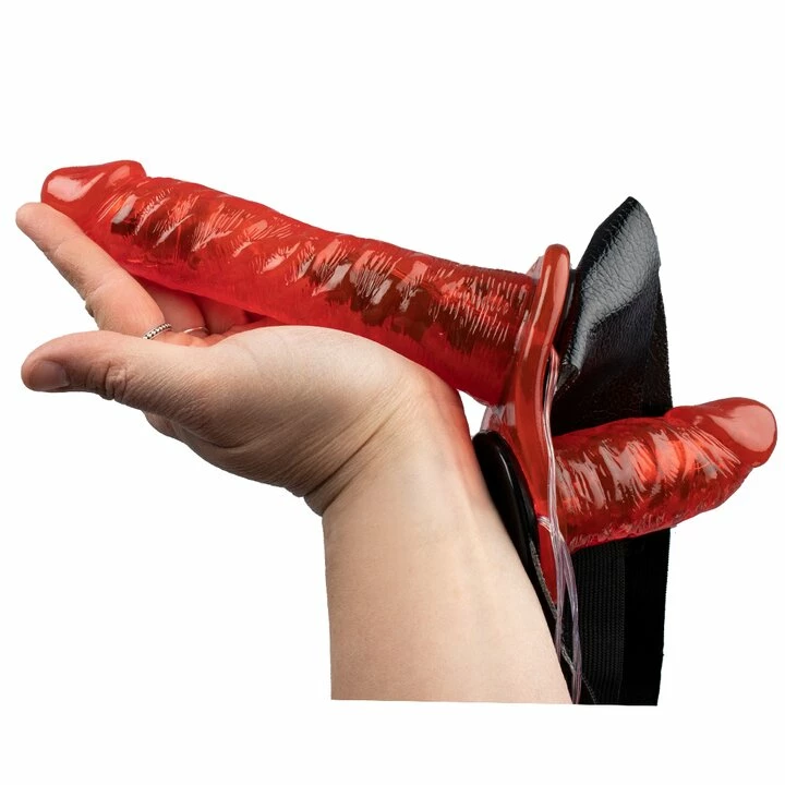 Promo π Bondara Two-Timer Red Remote Vibrating Double Strap-On - 7 Inch β 6 Promo π Bondara Two-Timer Red Remote Vibrating Double Strap-On - 7 Inch β - Image 4